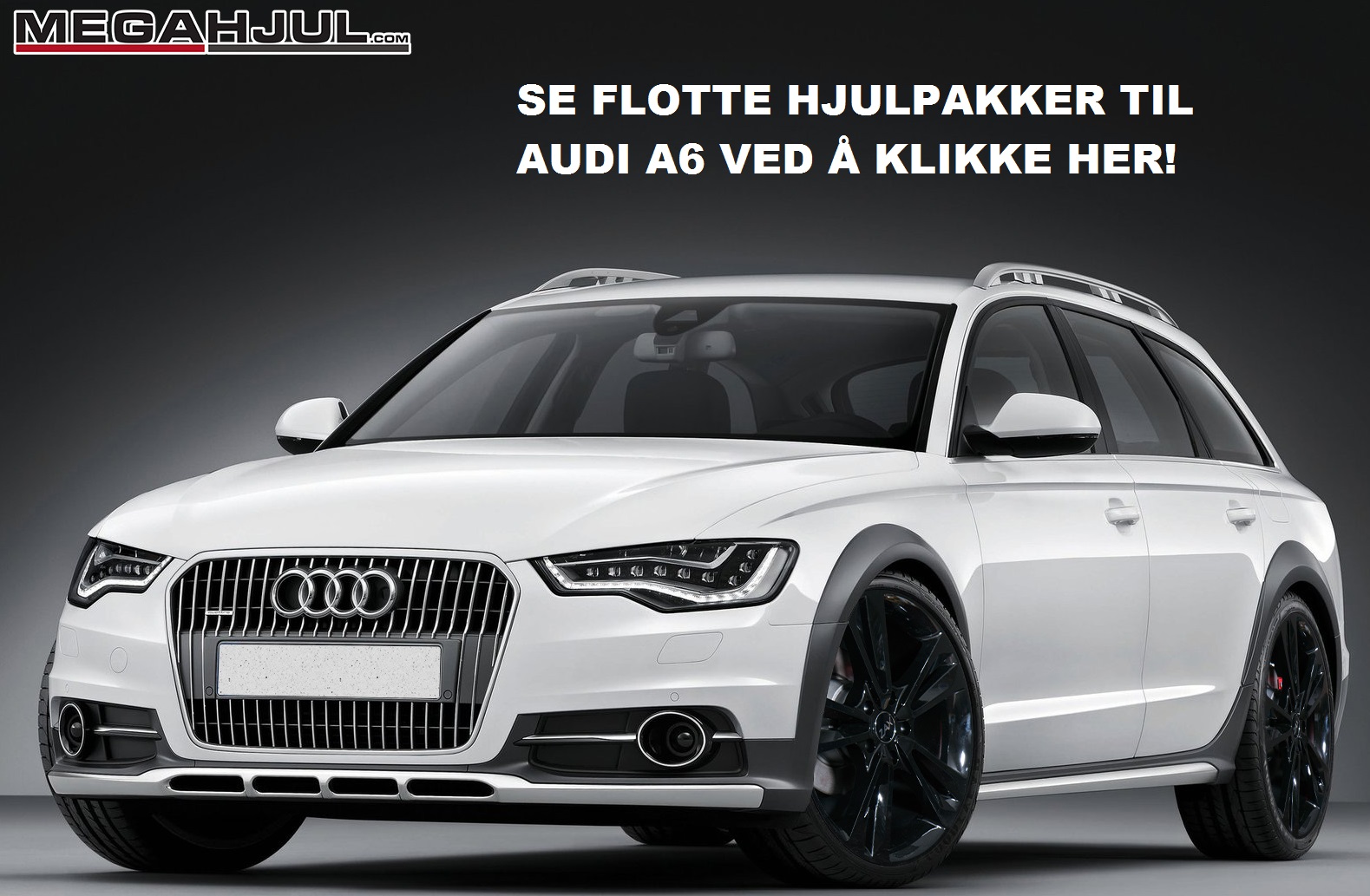 felger og sommerdekk i 20 tommere til Audi A6 Quatro